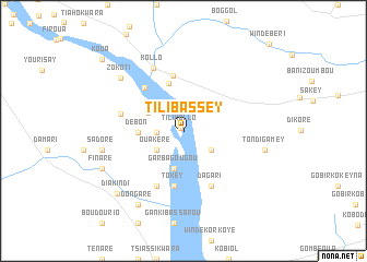 map of Tili Bassey