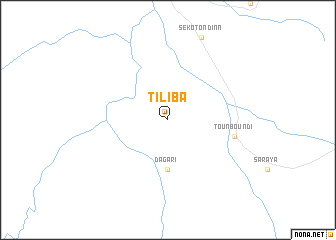 map of Tiliba
