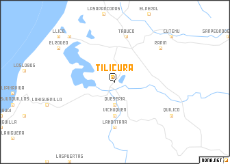 map of Tilicura