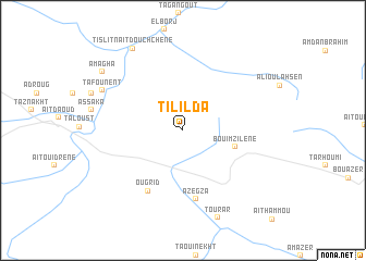 map of Tililda