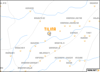 map of Tilina