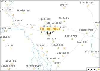 map of Tilingzhai