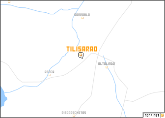 map of Tilisarao