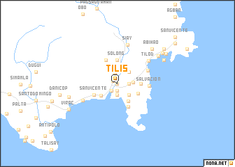 map of Tilis
