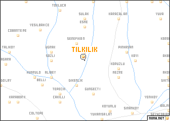 map of Tilkilik