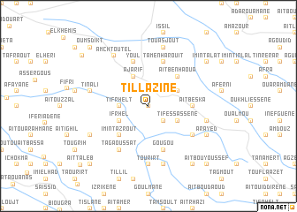 map of Tillazine