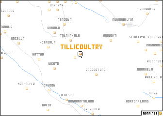 map of Tillicoultry