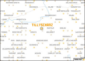 map of Tillyschanz