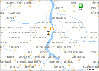 map of Tilly