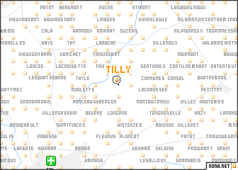 map of Tilly