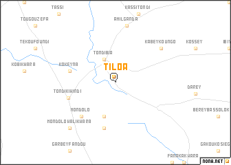 map of Tiloa