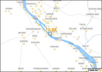 map of Tiloa