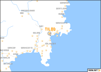 map of Tilod