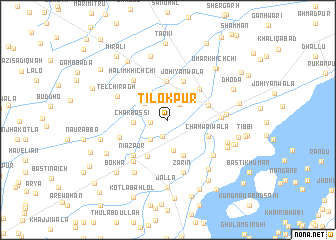 map of Tilokpur