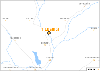 map of Tilosingi