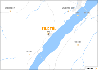 map of Tilothu