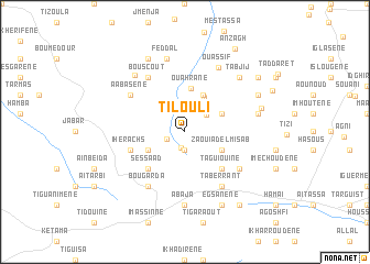 map of Tilouli