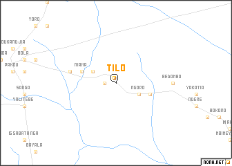 map of Tilo