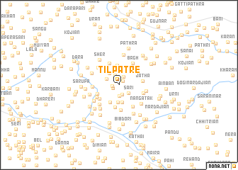 map of Tilpatre