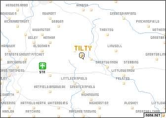 map of Tilty