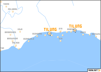 map of Tilung