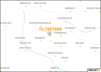 map of Til\
