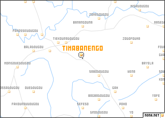 map of Timabanèngo