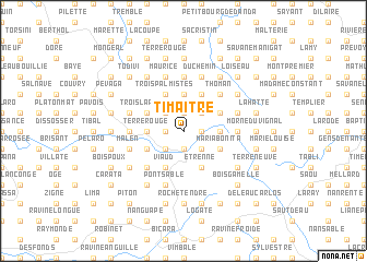 map of Ti Maître