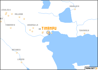 map of Timampu