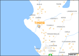 map of Timana