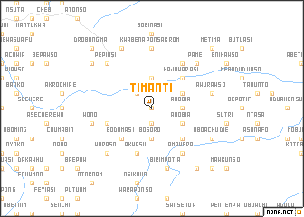 map of Timanti