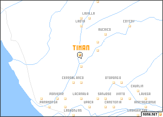 map of Timan