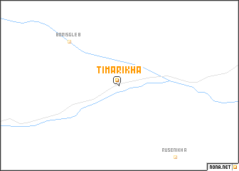map of Timarikha