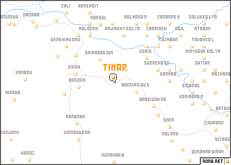 map of Timār
