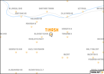 map of Timash