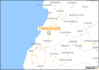 map of Timassinine