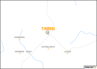 map of Timassi