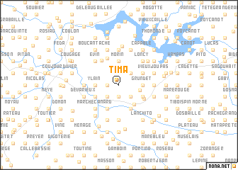 map of Tima