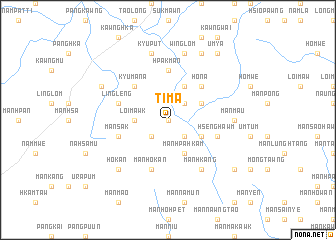 map of Tima