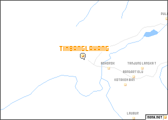 map of Timbanglawang