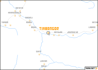 map of Timbangor