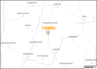 map of Timbani