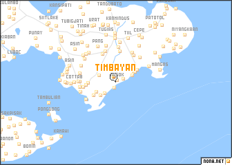 map of Timbayan