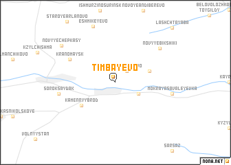 map of Timbayevo