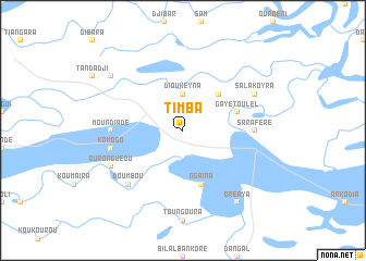 map of Timba