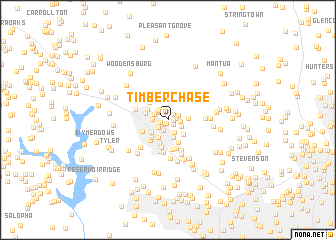 map of Timber Chase