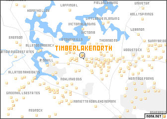 map of Timberlake North