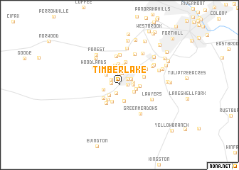 map of Timberlake