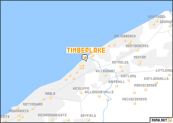 map of Timberlake