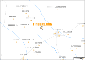map of Timberland